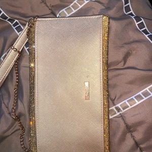 Aldo purse , gold